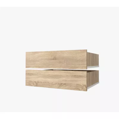 2er-Set Schubladen für Kleiderschrank 250 cm DONICELA - Sonoma
