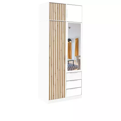 Kleiderschrank-Erweiterung 100 AGNESA - weiß