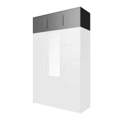 Kleiderschrank-Erweiterung 147 AGNESA - Graphit