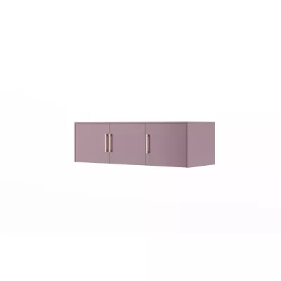 Dreitüriger Kleiderschrank-Anbau 147 AGNESA - Pflaume