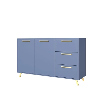 Kombinierte Kommode AGNESA - blau