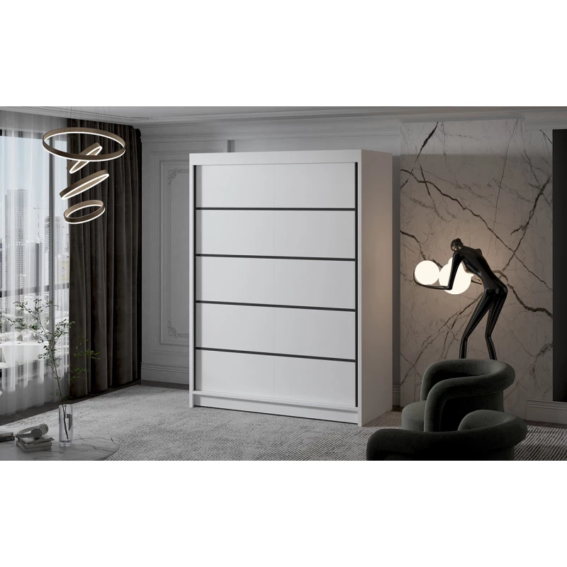 Zweitüriger Kleiderschrank NICA – Breite 150 cm, weiß