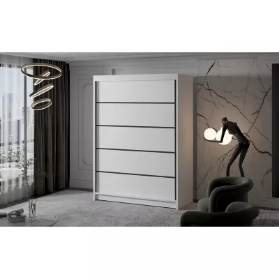 Zweitüriger Kleiderschrank NICA – Breite 150 cm, weiß