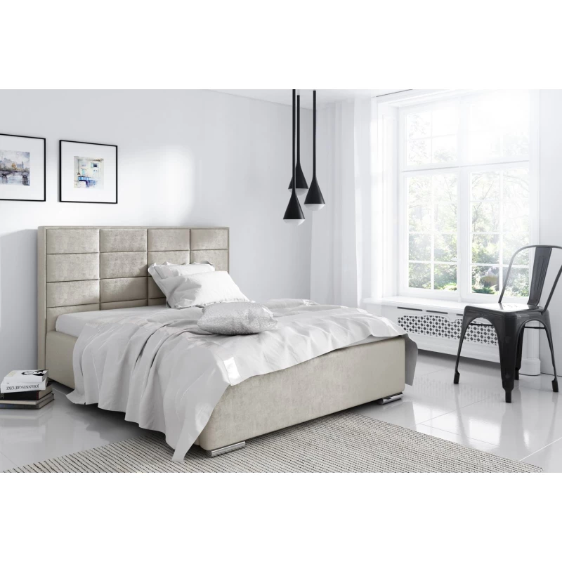 Einzelbett 120x200 CAFFARA - beige