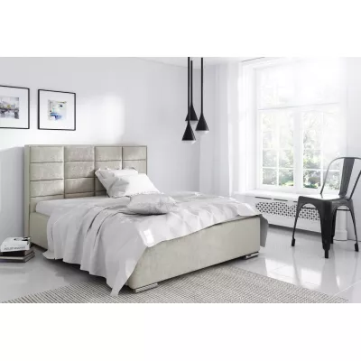 Einzelbett 120x200 CAFFARA - beige