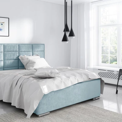 Einzelbett 120x200 CAFFARA - blau