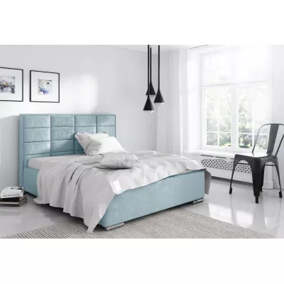 Einzelbett 120x200 CAFFARA - blau