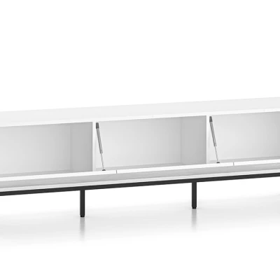 TV-Ständer ADELE 3 - weiß / schwarz