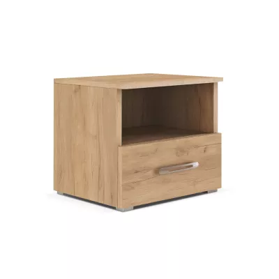 PIERE Nachttisch - Craft Eiche Gold