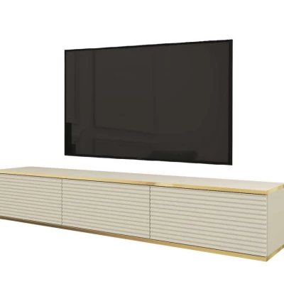 Fernsehtisch REFUGIO - 175 cm, beige