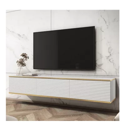 REFUGIO TV-Ständer - 175 cm, weiß