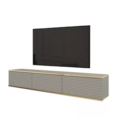 REFUGIO TV-Ständer - 175 cm, grau