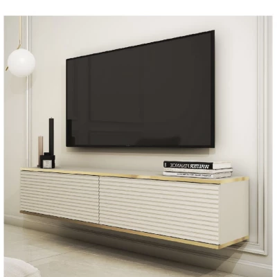 REFUGIO TV-Ständer - 135 cm, beige