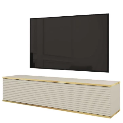 REFUGIO TV-Ständer - 135 cm, beige