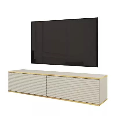 REFUGIO TV-Ständer - 135 cm, beige
