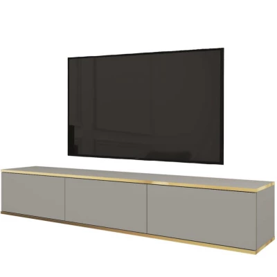 TV-Ständer REFUGIO - 175 cm, grau