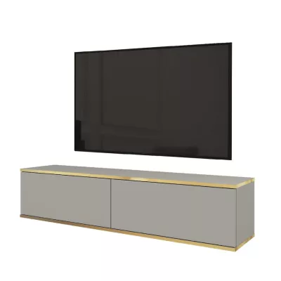 TV-Ständer REFUGIO - 135 cm, grau