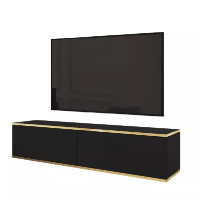 TV-Ständer REFUGIO - 135 cm, schwarz