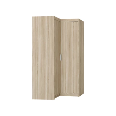 Eckschrank 98 PILINA mit Regalböden – Sonoma-Eiche