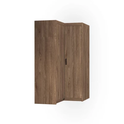 Eckschrank 98 PILINA mit Regalböden - Lefkas Eiche