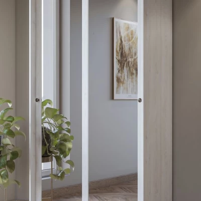 Flurschrank 121 cm DIBOLL - Lefkas Eiche / Abisko Weißesche