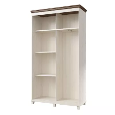 Flurschrank 121 cm DIBOLL - Lefkas Eiche / Abisko Weißesche