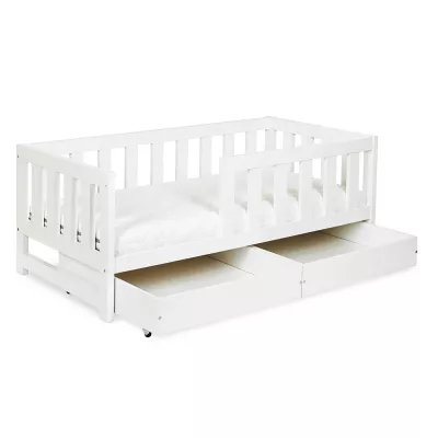 Schublade unter einem Kinderbett 80x160 ALABANA - weiß