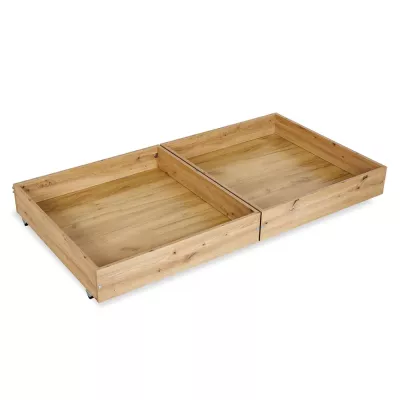 Schublade unter Kinderbett 80x160 ALABANA - Eiche
