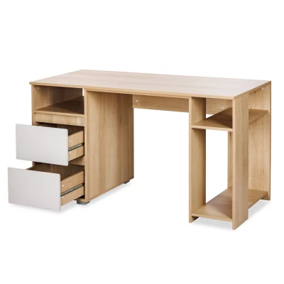 Kinderschreibtisch AGIRA – Buche/Grau