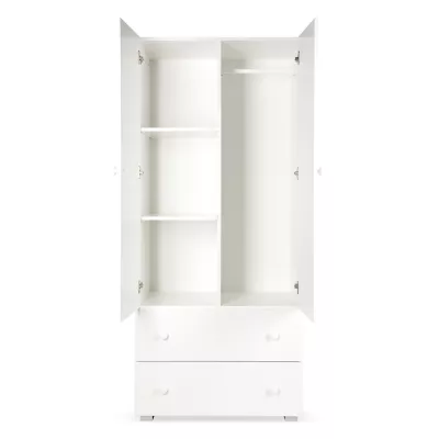 Kleiderschrank 80 REVI - weiß