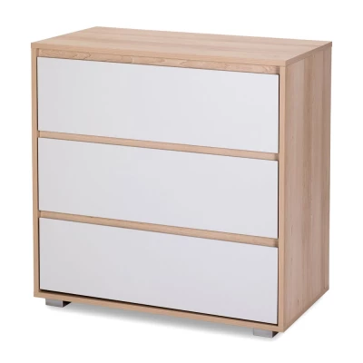 Kinderzimmerkommode AGIRA – Buche/Grau