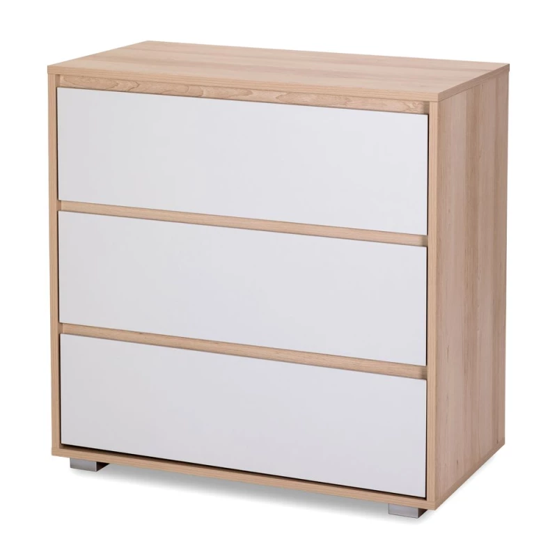 Kinderzimmerkommode AGIRA – Buche/Grau