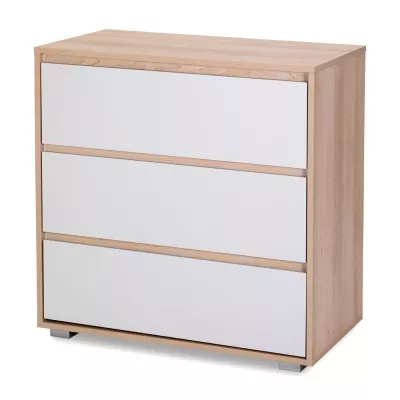 Kinderzimmerkommode AGIRA – Buche/Grau