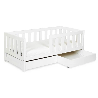 Schublade unter einem Kinderbett 80x160 ALABANA - weiß