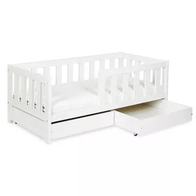 Schublade unter einem Kinderbett 80x160 ALABANA - weiß