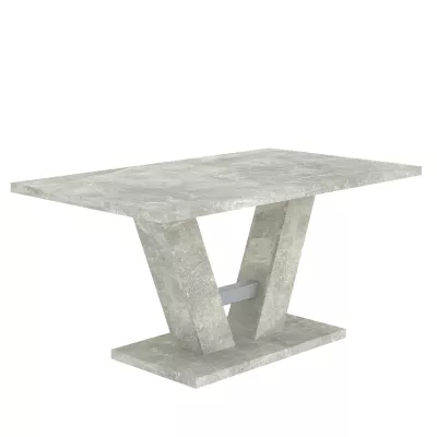 Ausziehbarer Esstisch BEVERLY - Beton