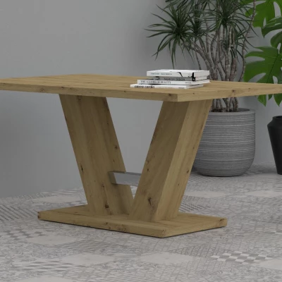 Ausziehbarer Esstisch BEVERLY - Artisan Eiche