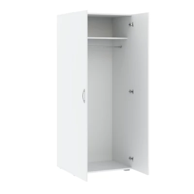 Zweitüriger Kleiderschrank 74 cm RICHLAND - weiß