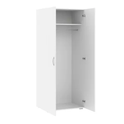 Zweitüriger Kleiderschrank 74 cm RICHLAND - weiß