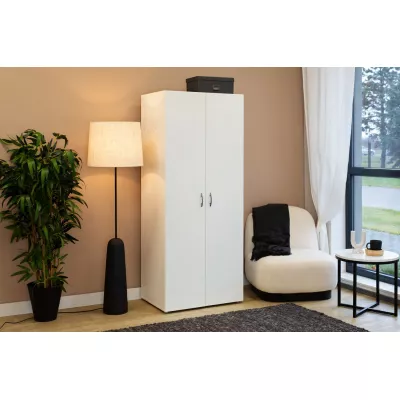 Zweitüriger Kleiderschrank 74 cm RICHLAND - weiß