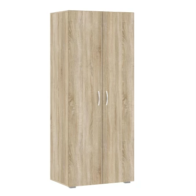 Zweitüriger Kleiderschrank 74 cm RICHLAND - Sonoma-Eiche