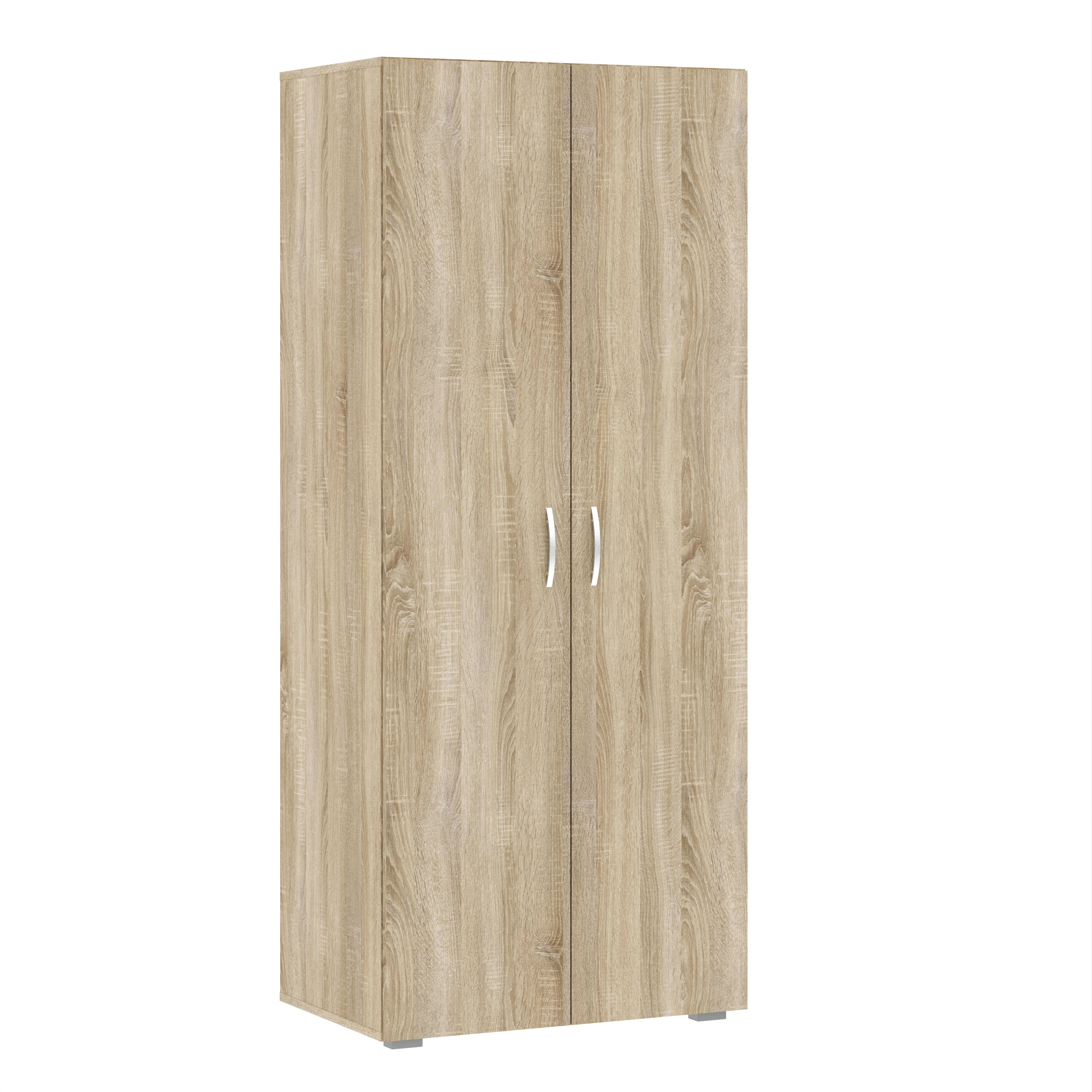 zweitüriger kleiderschrank 74 cm richland - sonoma-eiche
