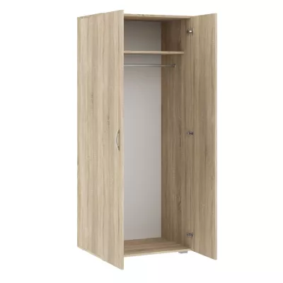 Zweitüriger Kleiderschrank 74 cm RICHLAND - Sonoma-Eiche