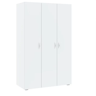 Dreitüriger Kleiderschrank 111 cm RICHLAND - weiß