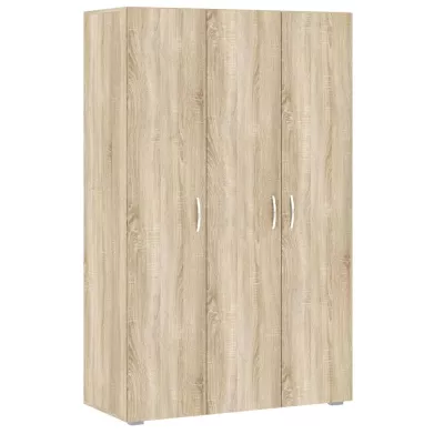 Dreitüriger Kleiderschrank 111 cm RICHLAND - Sonoma-Eiche
