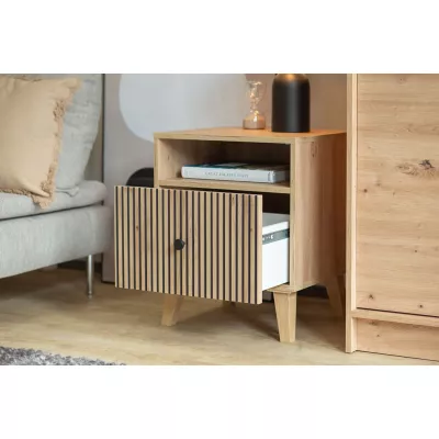 HEWITT Nachttisch - Artisan Eiche
