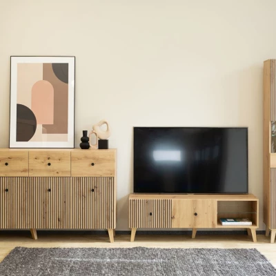 HEWITT TV-Ständer - Artisan-Eiche