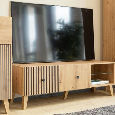 HEWITT TV-Ständer - Artisan-Eiche