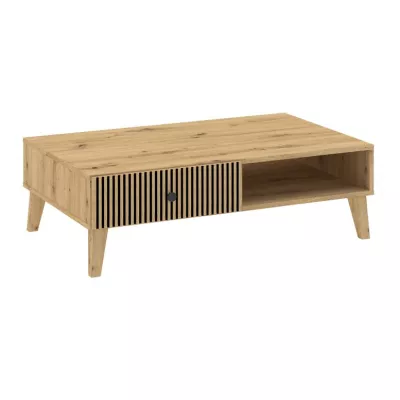 HEWITT Couchtisch mit Schublade – Artisan Eiche