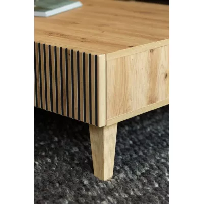 HEWITT Couchtisch mit Schublade – Artisan Eiche